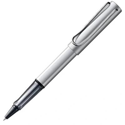 Image of Lamy AL star lightweight rollerball pen made of robust aluminium with ergonomic handle and self springing metal clip incl. refill M 63 M, 1 piece (1 pack)
