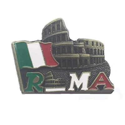 Image of 3D Rome Colosseum Italy Metal Fridge Magnet,Home &amp; Kitchen Decoration Magnetic Sticker Refrigerator Magnet Travel Souvenir Gift