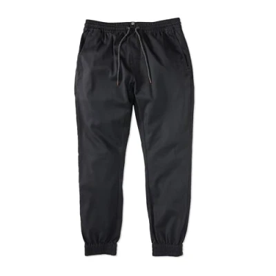 Image of Volcom Men&#039;s Frickin Slim Jogger Pant, Charcoal 1, Large