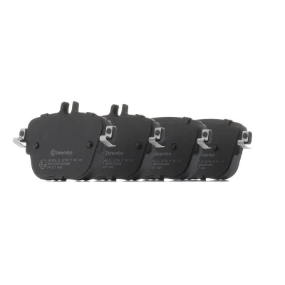 Image of 0004206200, 0004206300, 0004207903, A0004206200, A0004206300 Brake pad set BREMBO P 50 141 MERCEDES BENZ: CLS, E Class Saloon, T modell