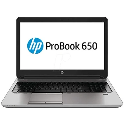 Image of HP 650 G1 15.6 inch ProBook Notebook Intel Core i5 2.50 GHz Processor 8GB RAM 240GB HDD WebCam USB 3.0 Windows 10 Pro (Renewed)
