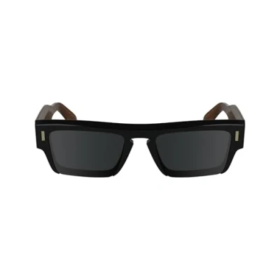 Image of Calvin Klein Men&#039;s Sunglasses CK24532S Black with Solid Grey Lens