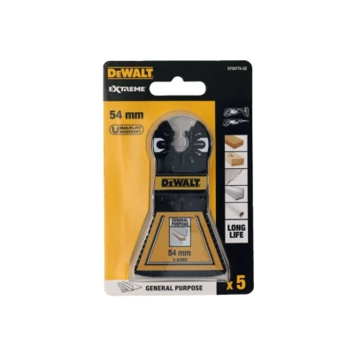 Image of DT20773 QZ Bi metal 3 Sided Cutting Multitool Blade 54mm DEWDT20773QZ Dewalt