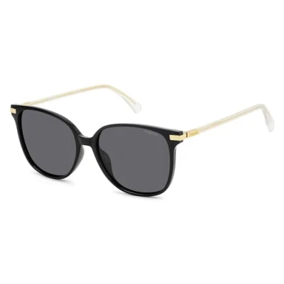 Image of Sunglasses Polaroid Pld 4170/g/s/x col. ddb/jq Donna Squadrata Oro