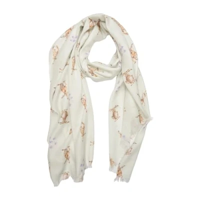 Image of Wrendale Designs &#039;Hare Brained&#039; Hare Scarf