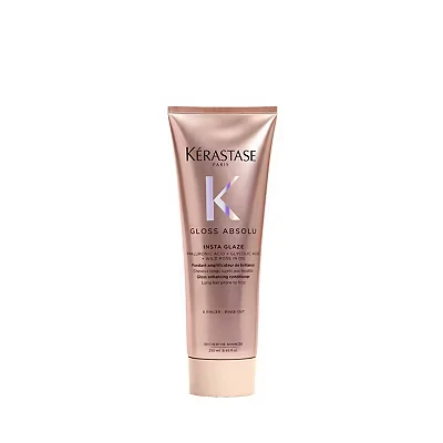 Image of Krastase Gloss Absolu Conditioner for Long Hair Prone to Frizz, with Glycolic Acid, Hyaluronic Acid &amp; Wild Rose in Oil 250ml