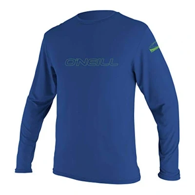 Image of O&#039;Neill Youth Basic Skins Long Sleeve Sun Shirt Pacific, 10