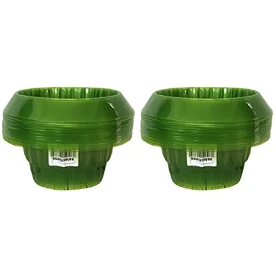 Image of Plastic Slug &amp; Snail Plant Protection Collars (Pack of 24) for Plants and Flowers