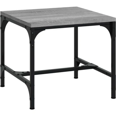 Image of vidaXL Coffee Table Grey Sonoma 50x50x35 cm Engineered Wood