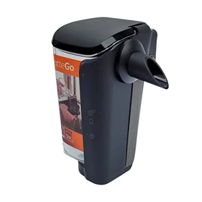 Image of Philips Milk Container (Version C) for LatteGo Coffee Maker, Black, Silver, Transparent