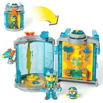 Image of SUPERTHINGS Kazoom Power secret Base. The top hideaway of Power. Includes 1 Kid, exclusive SuperThing and lots accessories