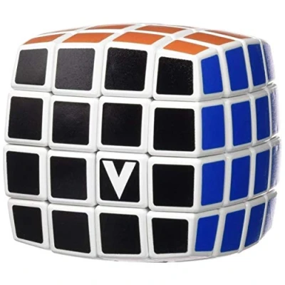 Image of V Cube 4 x White Pillow Professional, Fast, and Smooth Speed Puzzle Fidget Toy