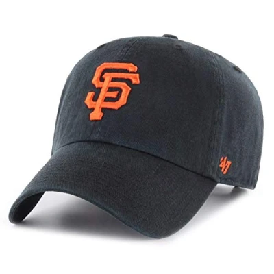 Image of 47 San Francisco Giants Adjustable Cap Clean Up MLB Black One Size