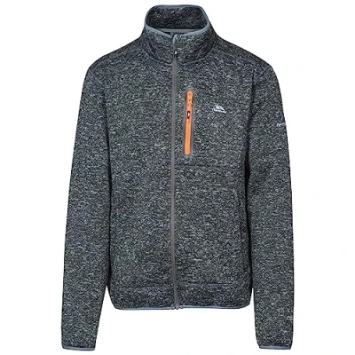 Image of Trespass Mens Bingham Fleece Jacket (XXL) (Black Marl)