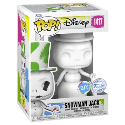 Image of Funko The Nightmare Before Christmas Snowman Jack DIY Pop! Vinyl Collectible Figure Limited Edition Exclusive