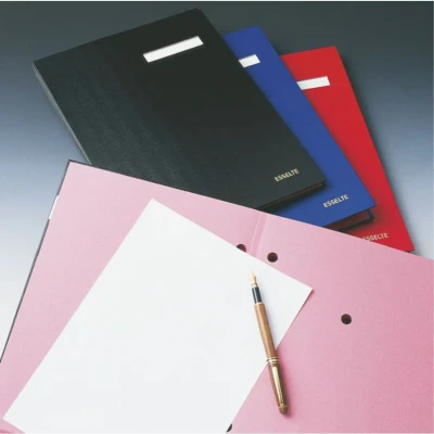 Image of Esselte 621062 Signature Book Red