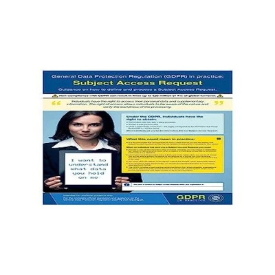 Image of V Safety GDPR In Practice Poster Subject Access Request