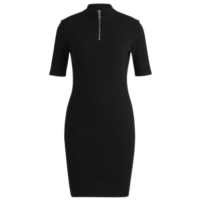 Image of HUGO Nasiia Shift dress, Women&#039;s, Size: Large, Black