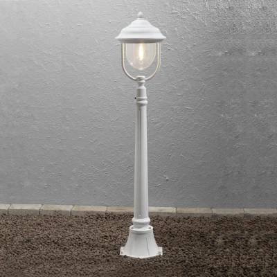 Image of Parma Outdoor Modern Pathway Bollard Matt White, IP43