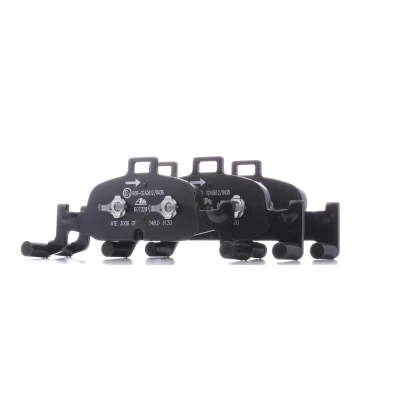 Image of 4K0698151E, 8W0698151AC, 8W0698151AD, 8W0698151AQ, 8W0698151BB Brake pad set ATE 13.0460 7329.2 AUDI: A5 B9 Coupe, A4 Saloon, A6 C8 Saloon