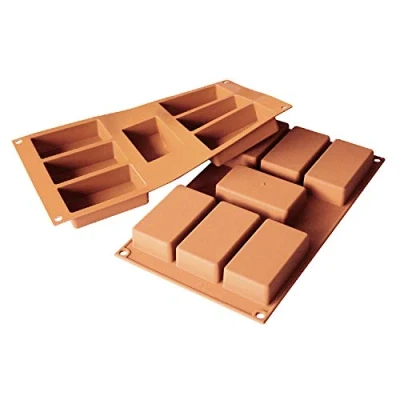 Image of silikomart SF110 Rectangle Silicone Mould 87X48 H 24 MM