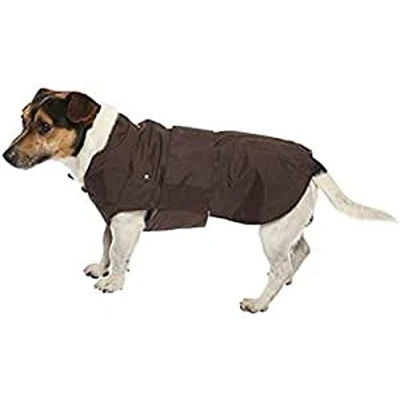 Image of Croci Montreal Dog Coat, Winter Waterproof Jacket, Size 45cm, Brown