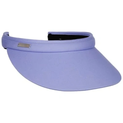 Image of Seeberger Azalee Women’s Visor, Cotton Sun Protection, beach visor Pink One size