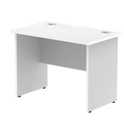 Image of Impulse Panel End 1000 Rectangle Desk White I000392