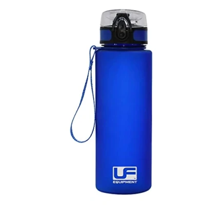 Image of UFE Unisex Urban Fitness Flow Flip Lid Water Bottle 700ml, Ocean Blue, Blue UK