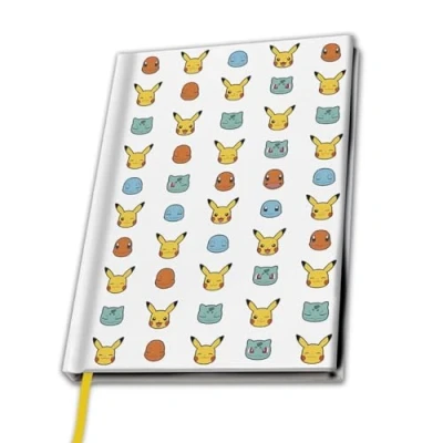 Image of ABYstyle Pokemon Starters X4 A5 Size Notebook
