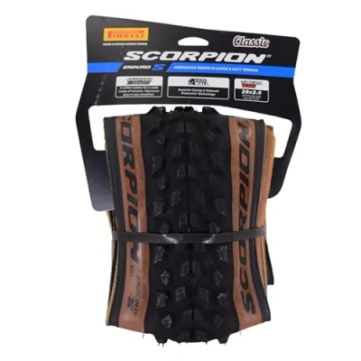 Image of Pirelli Scorpion Enduro S HardWall Bike Tyre, 29 x 2.6, Classic Tan Wall