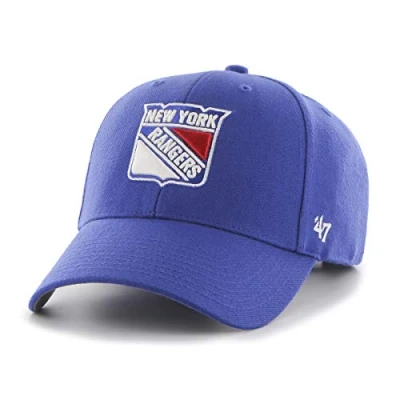 Image of 47 Brand Adjustable Cap BRANSON New York Rangers royal