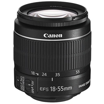Image of Canon EF S Zoom Lens 18 mm 55 f/3.5 5.6 IS MK II