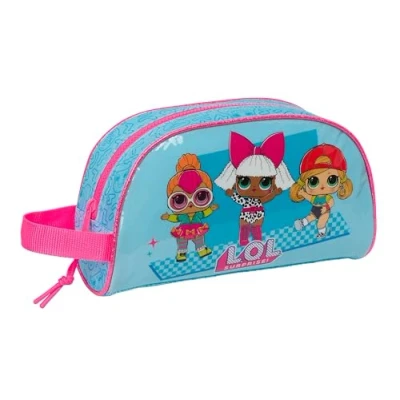 Image of LOL Surprise! Divas Large Children&#039;s Toiletry Bag, Adaptable to Trolley, Ideal for Children from 5 14 Years, Comfortable and Versatile, Quality Resistance, 26 x 16 9 cm, Blue,