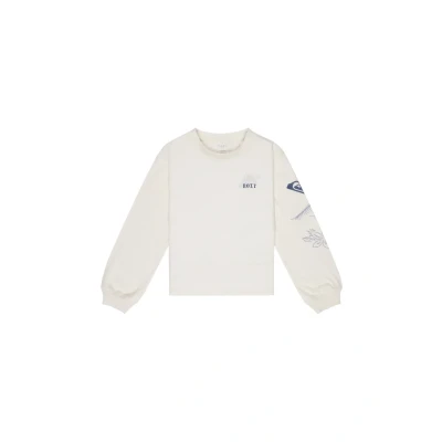Image of Roxy Regular GO Long sleeved top for kids, Size: 14y, Off white