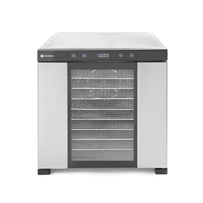 Image of SousVideTools 10 Tray Stainless Steel Dehydrator Food Dryer Touch Panel, Timer &amp; Thermostat Control Drying Fruit, Meat and Vegetables
