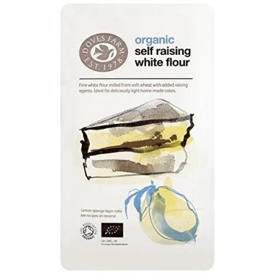 Image of Doves Farm White Self Raising Flour 3 X 1Kg