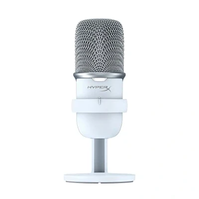 Image of HyperX SoloCast USB Condenser Gaming Microphone, for PC, PS5, PS4, and Mac, Tap to mute Sensor, Cardioid Polar Pattern, Gaming, Streaming, Podcasts, Twitch, YouTube, Discord