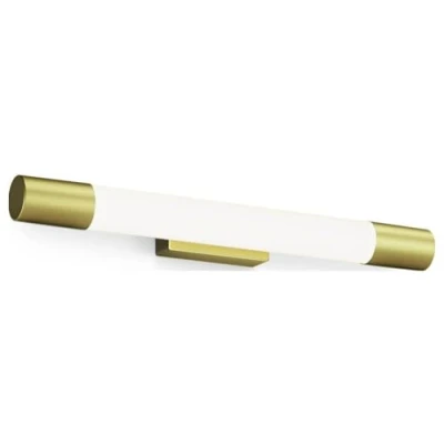 Image of Philips Rover Mirror LED Light Round, 5W, 750 lm, 2700K, Brass, IP44, Water Resistant