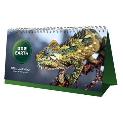 Image of 2025 Calendar BBC Earth Day to View Nature Perpetual Desk Official Product