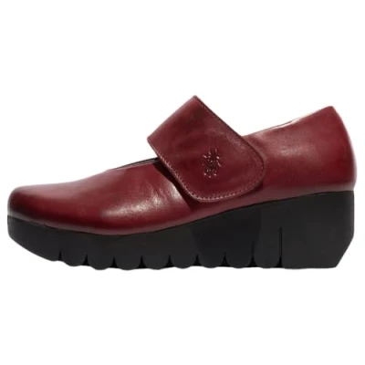 Image of VARI188FLY Burn Leather Women&#039;s Heels Shoes