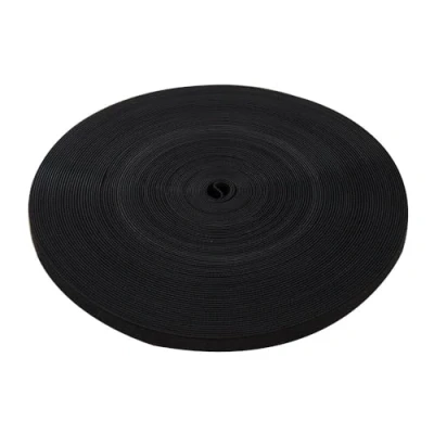 Image of Fixman Self Wrap Hook &amp; Loop Tape Black 13mm x 25m