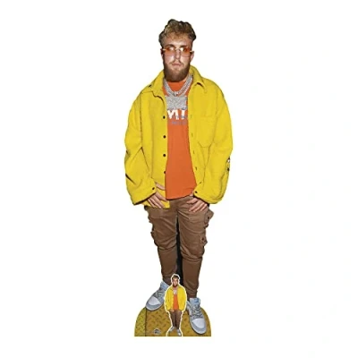 Image of Star Cutouts CS1069 Jake Paul Lifesize Cardboard Cutout With Mini