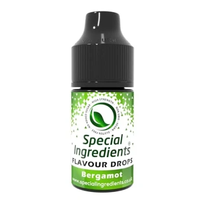 Image of Bergamot Flavour Drop 500ml Highly Concentrated Versatile Food Flavouring Vegan, Non GMO, Gluten Free