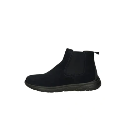 Image of Geox Men&#039;s U Portello Ankle Boot, Navy, 9 UK