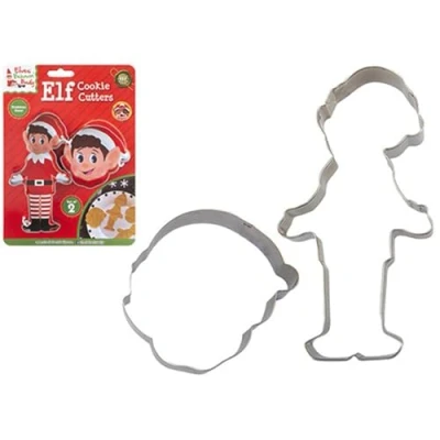 Image of ELVES BEHAVIN&#039; BADLY COOKIE CUTTER SET