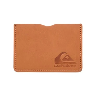 Image of Quiksilver Brackman Card Wallet for Men Brown
