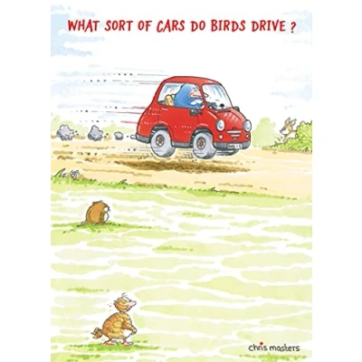 Image of Birdwit What Sort of Cars Do Birds Drive? Funny Birthday Card Humour Cards BWG0054