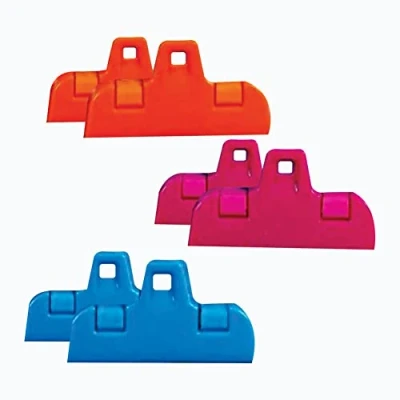 Image of Joroba Food Bag Clips 2Sizes Plastic for Storage Kitchen Ties Sealing Freezer (6)
