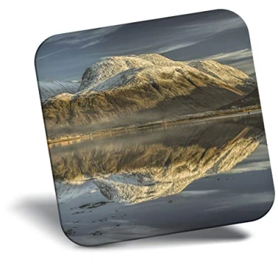 Image of Destination Vinyl ltd Fridge Magnet Ben Nevis Mountain Scotland 15662